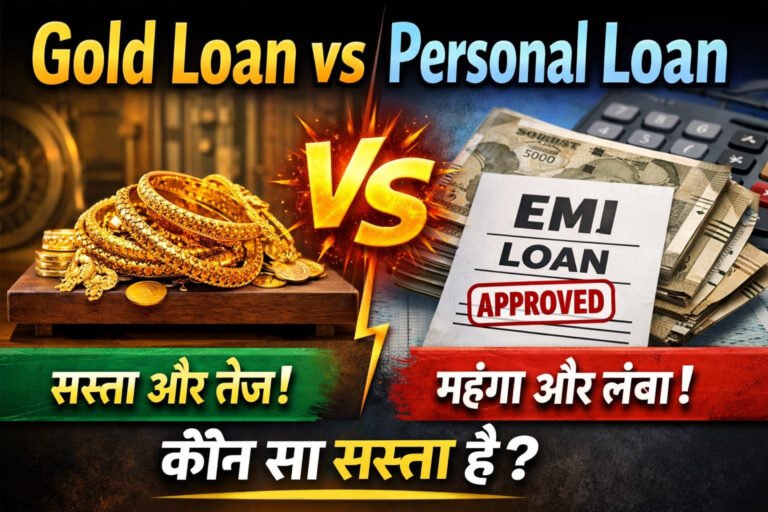 Gold Loan vs Personal Loan
